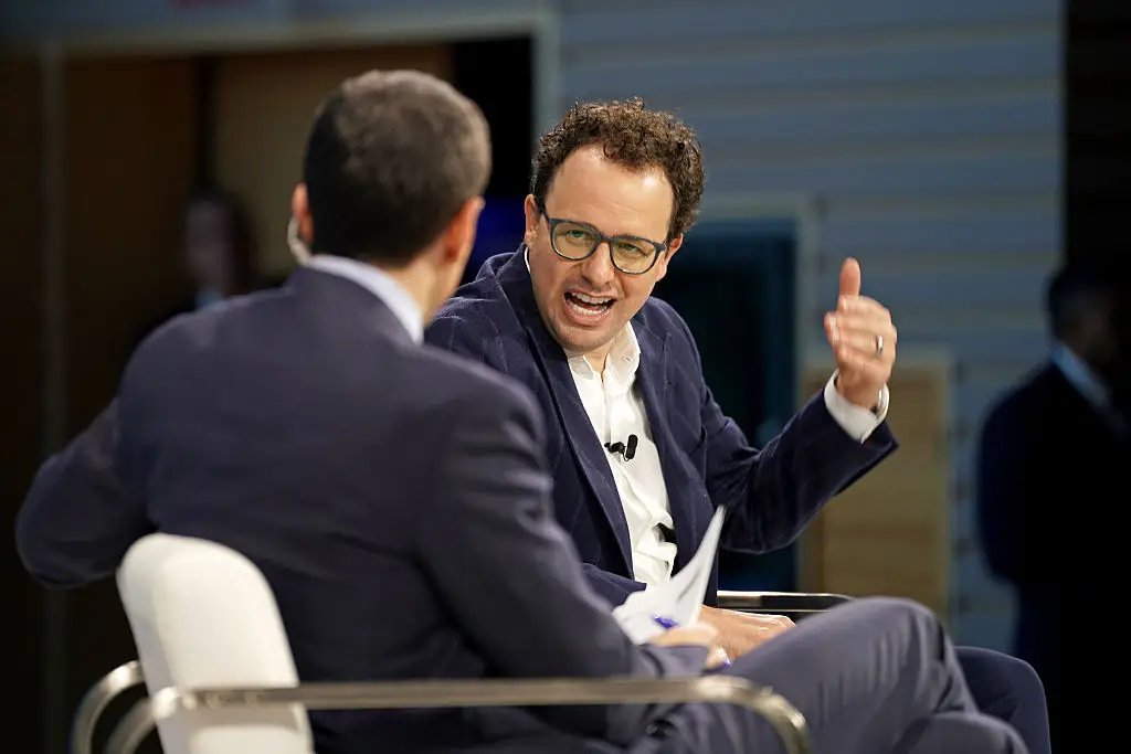 Amodei and Anthropic want to prevent Claude from being used to spy on Americans and within non-human operated weapons (David Dee Delgado/Getty Images for The New York Times)