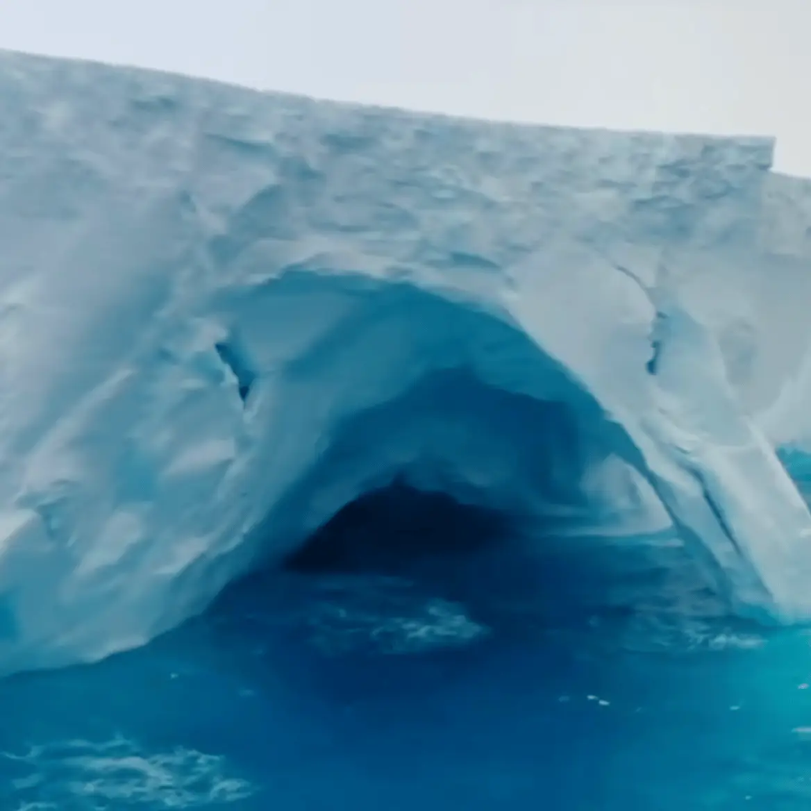 Weird reason why an iceberg bigger than London stays spinning in place in Atlantic ocean