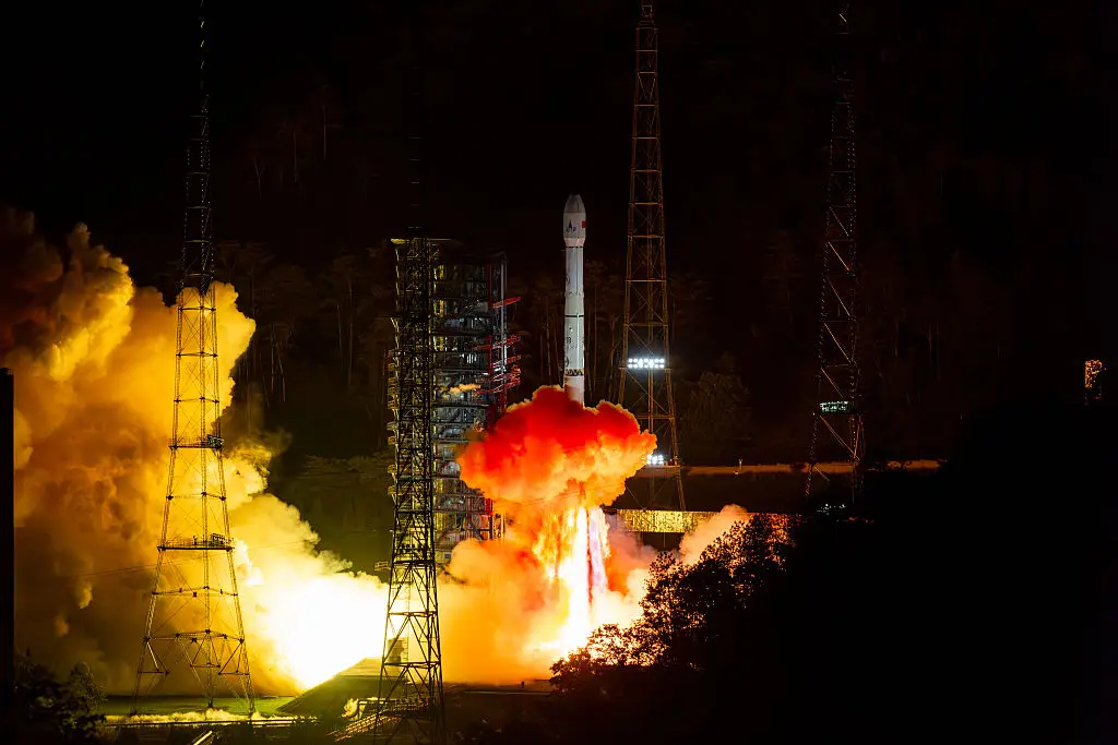 China's Tianwen-2 spacecraft has been launched and aims to reach 469219 Kamoʻoalewa by July 2026 (VCG via Getty Images)