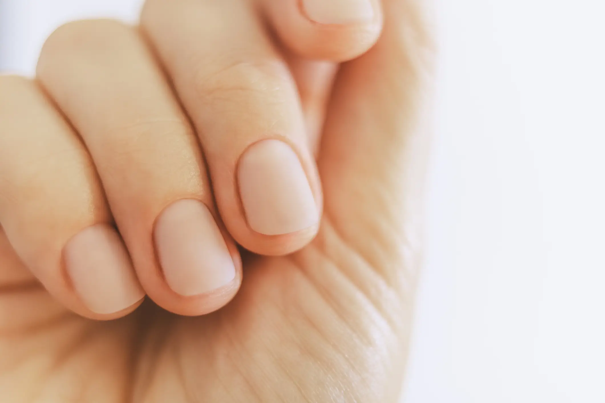 Your fingernails could prove to be a key sign of your biological age, as they slow down across the years (Getty Stock)