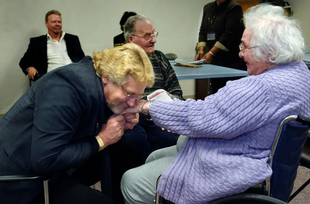 Brinkley has used his experience of the 'afterlife' to inspire religion in others (Joey McLeister/Star Tribune via Getty Images)