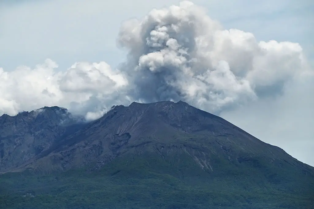 Local residents live their lives without fear of any eruption, safe in the knowledge that they can evacuate if a deadly one occurs (Richard A. Brooks/AFP via Getty Images)