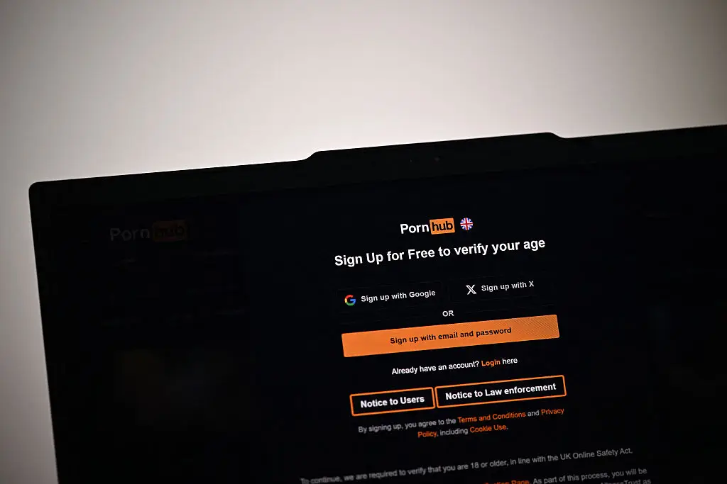 Pornhub has repeatedly spoken out about the changes (JUSTIN TALLIS / Contributor / Getty)