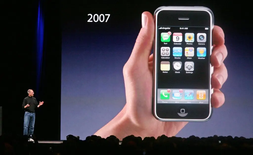 2027 marks 20 years since the iPhone was revealed (MediaNews Group/Bay Area News via Getty Images / Contributor / Getty)
