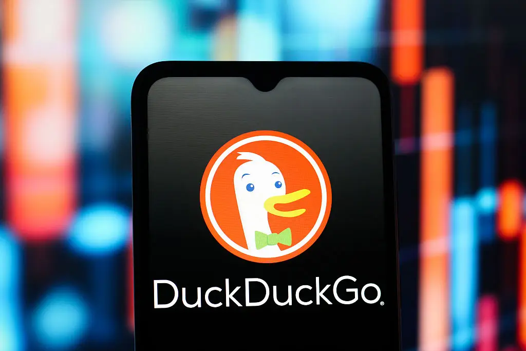 DuckDuckGo has just introduced native ad blocking tools for YouTube within its browser (Thomas Fuller/SOPA Images/LightRocket via Getty Images)
