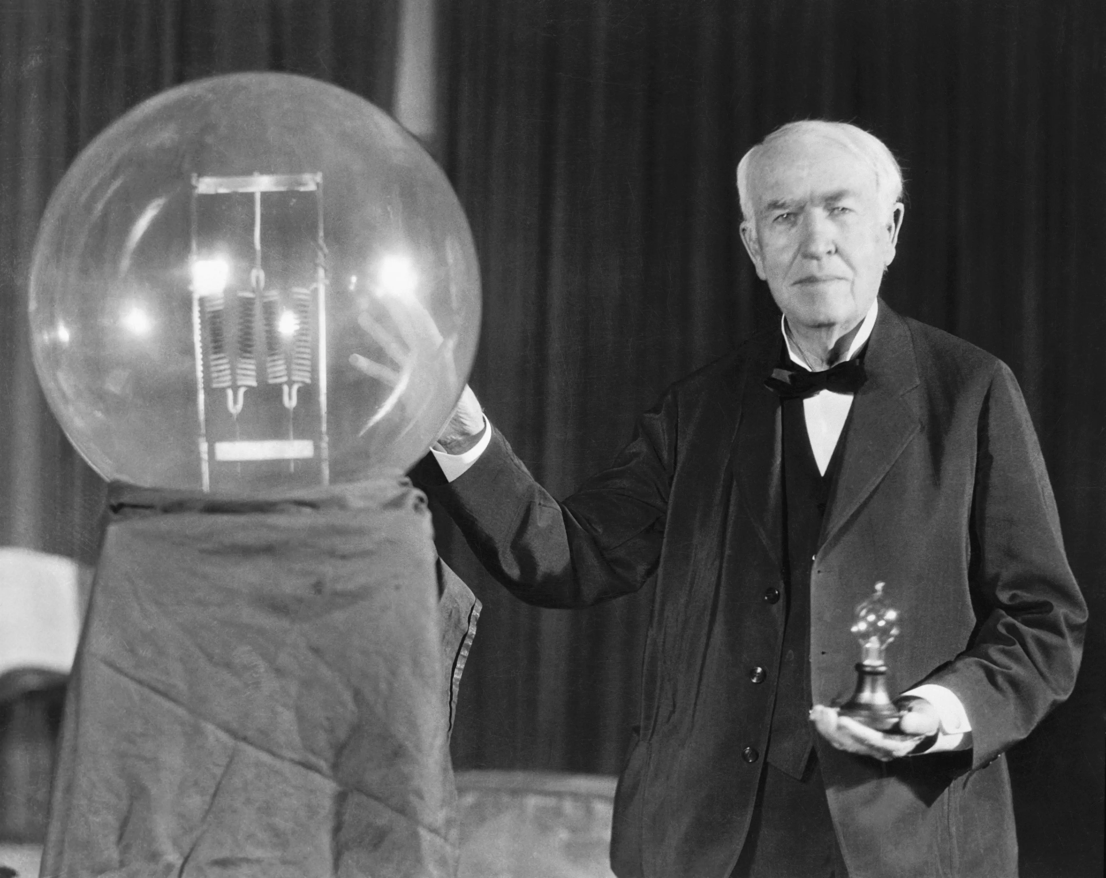 Thomas Edison was one of Corning Inc.'s early clients (Bettmann / Contributor / Getty)