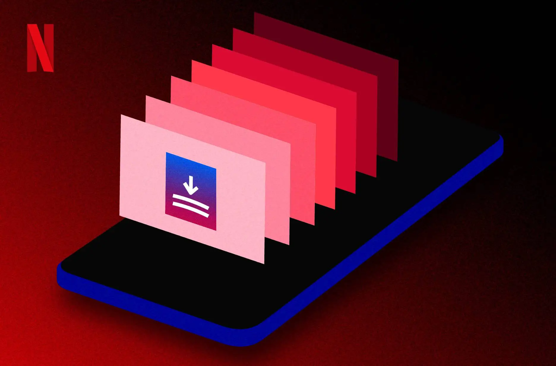 iPhone and iPad users can finally download whole seasons at the touch of a button (Netflix)