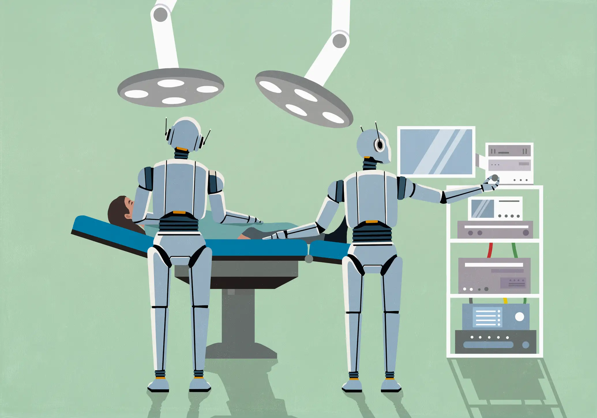 Altman and Gates claim that their plan will help make healthcare more 'efficient' and dampen the effect of severe worker shortages (Getty Stock)