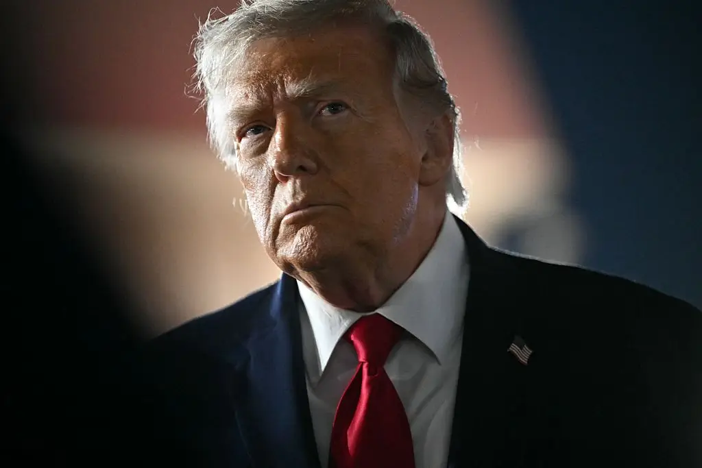 Trump's internet negotiations could bring an end to online anonymity (SAUL LOEB/Contributor/Getty Images)