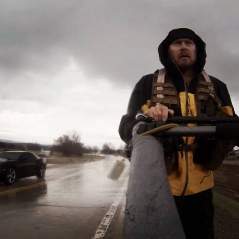 Bushby's trip was only supposed to take 12 years (Instagram / Karl Bushby)