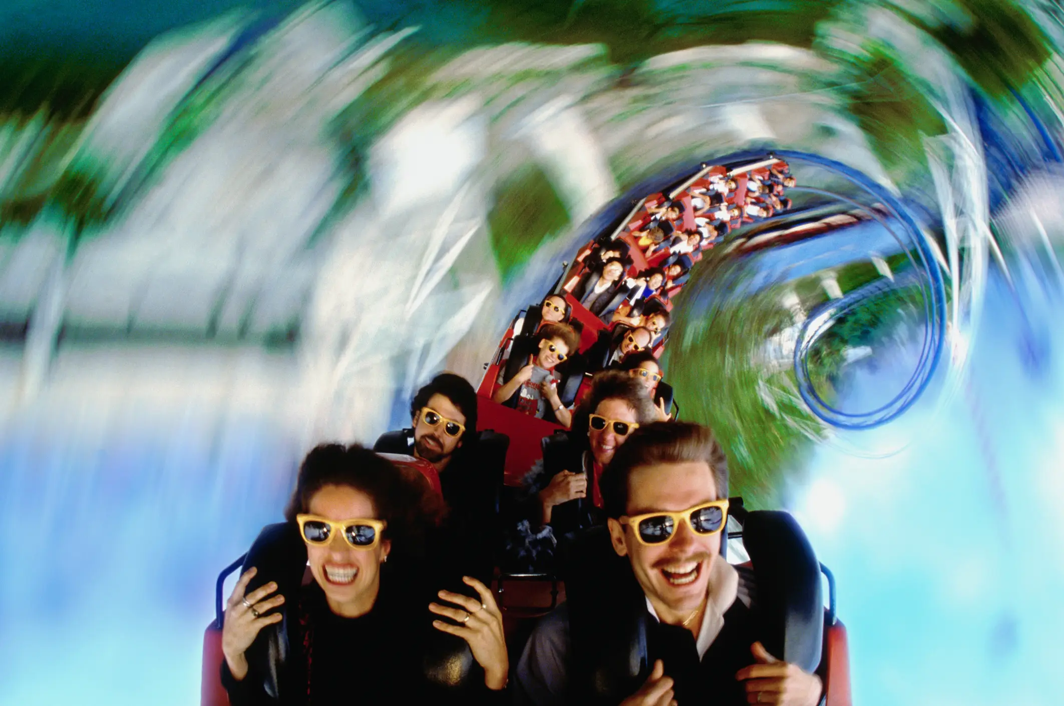 You can only ride the deadly coaster once (Robert Landau/Getty Images)