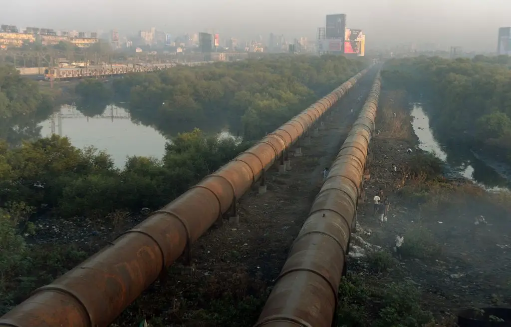Groundwater extraction appears to be the primary cause of increased subsidence, which only grows in line with climate concerns (Punit Paranjpe / AFP via Getty Images)