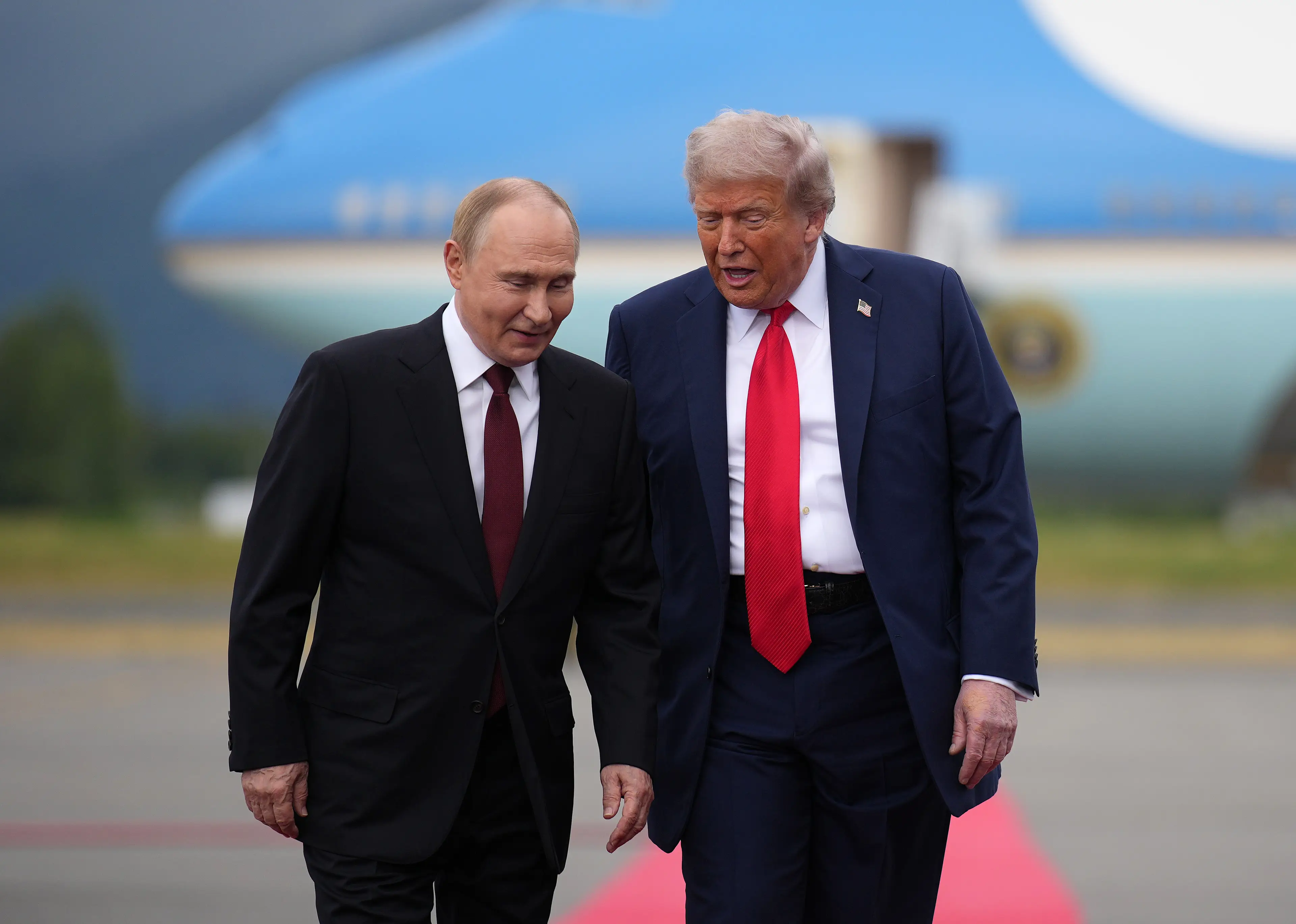 Trump has issued a warning to Putin (Andrew Harnik/Getty Images)