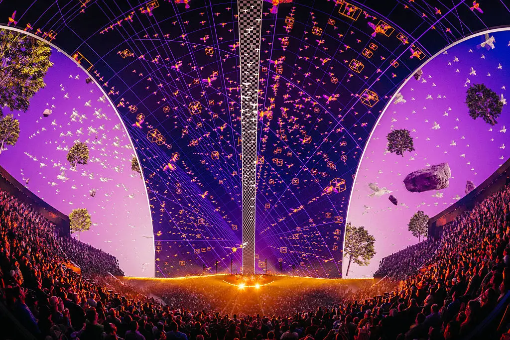 The Sphere first opened its doors in Las Vegas back in 2023 (Rich Fury/Sphere Entertainment/Getty Images for Sphere Entertainment)