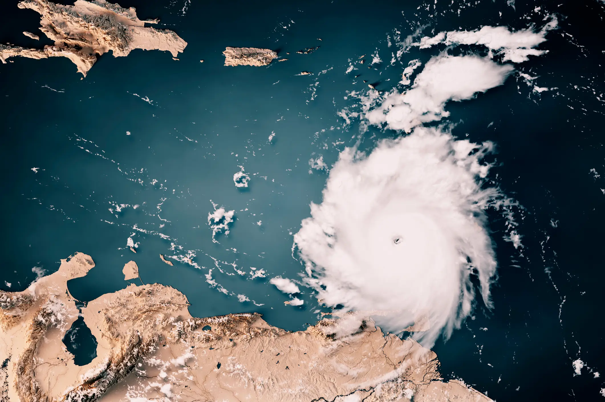 Hurricane Beryl affected southern United States earlier this month (FrankRamspott/Getty)
