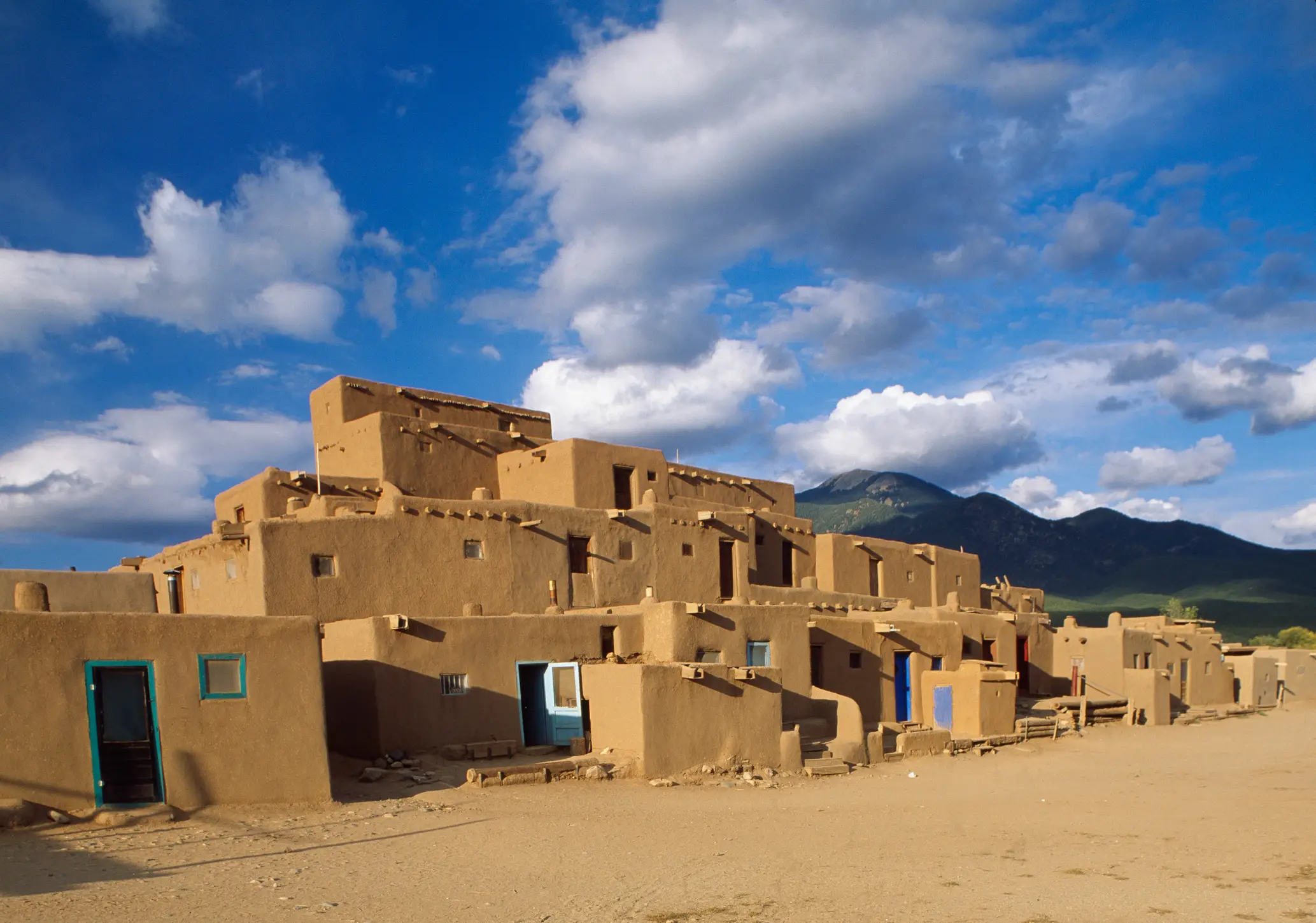 Taos is known for the historic Taos Pueblo, which is home to ancient Pueblo people. (Atlantide Phototravel/Getty)