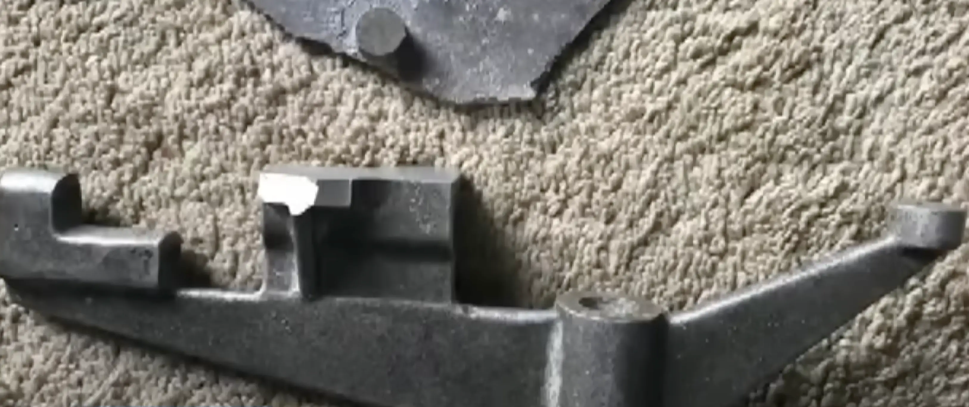 Jose Padilla took a piece of the wreckage and has kept it for nearly 80 years (YouTube/@kcalnews)