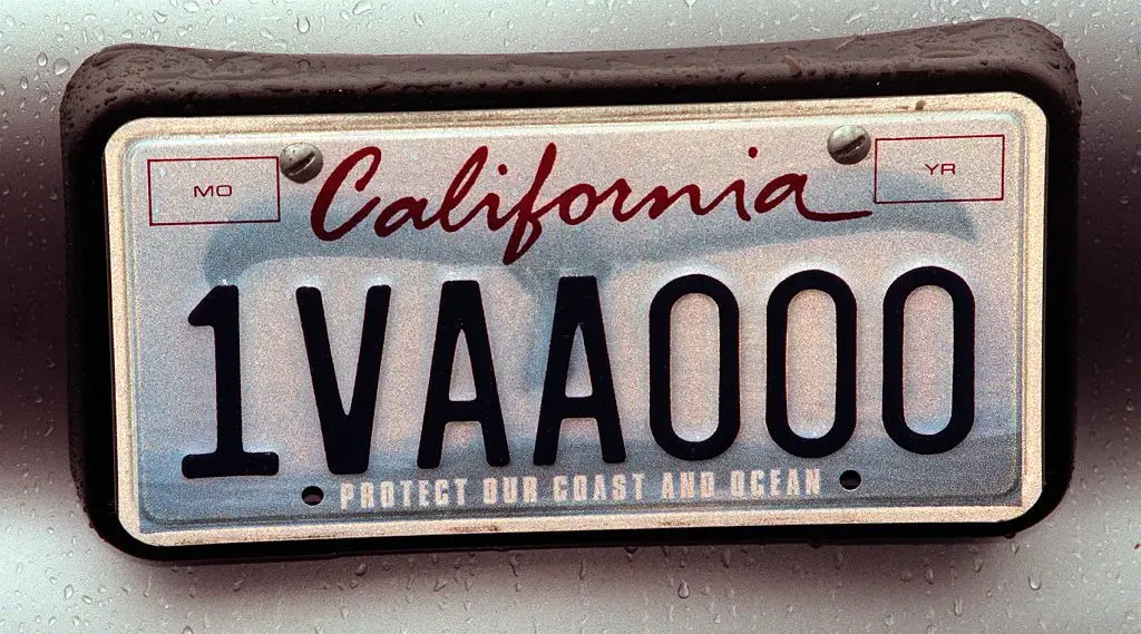 California has decided to change its trusted license plate format to make millions of new combinations (Ken Hively/Los Angeles Times via Getty Images)