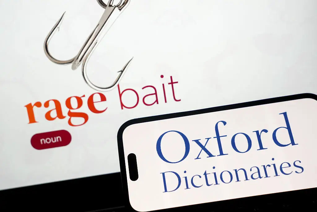'Rage bait' is the word of the year according to the Oxford Dictionary (Dilara Irem Sancar/Anadolu via Getty Images)