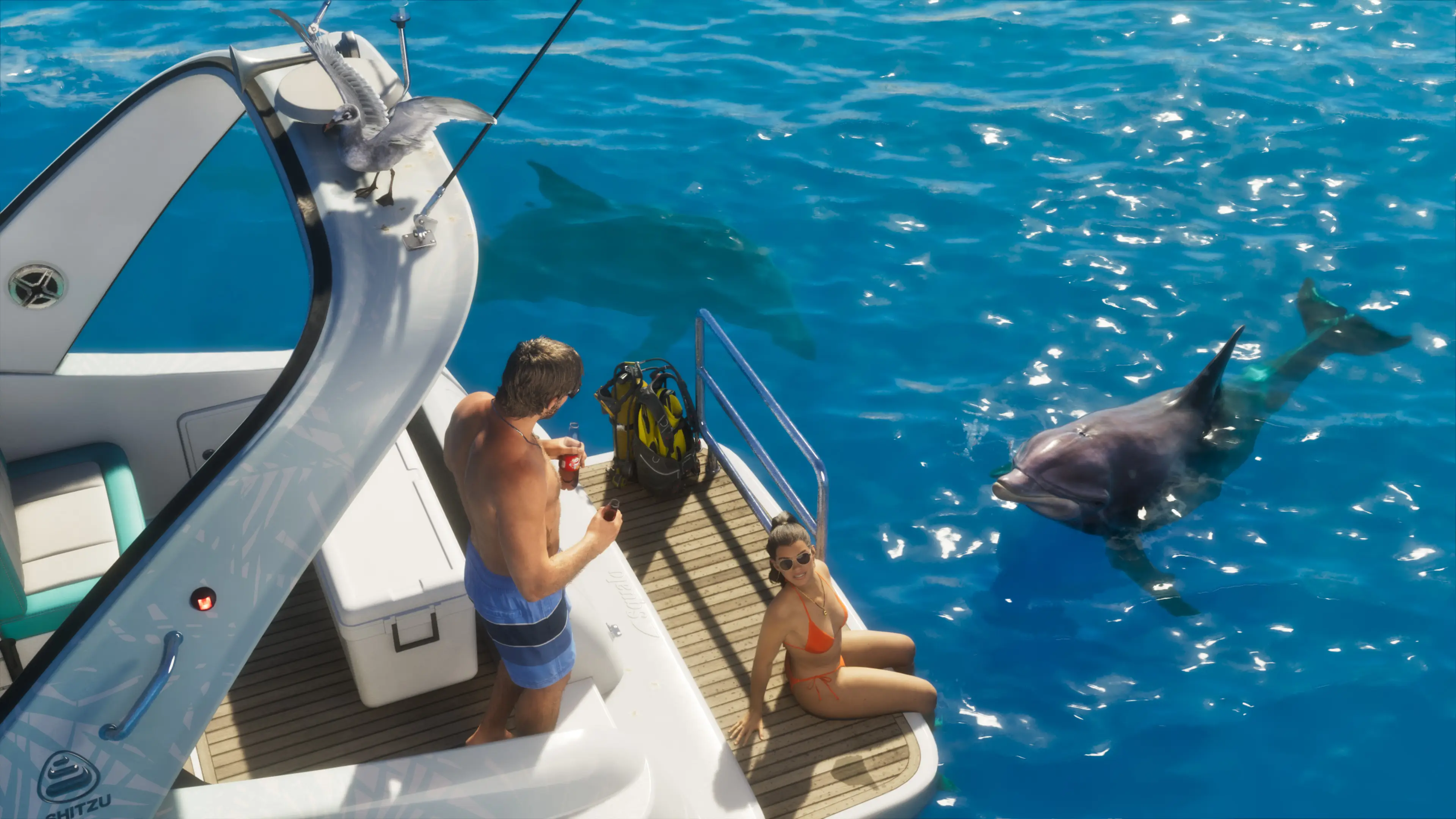 New screenshots seem to indirectly confirm that you'll be able to change Jason's physique in-game (Rockstar Games)