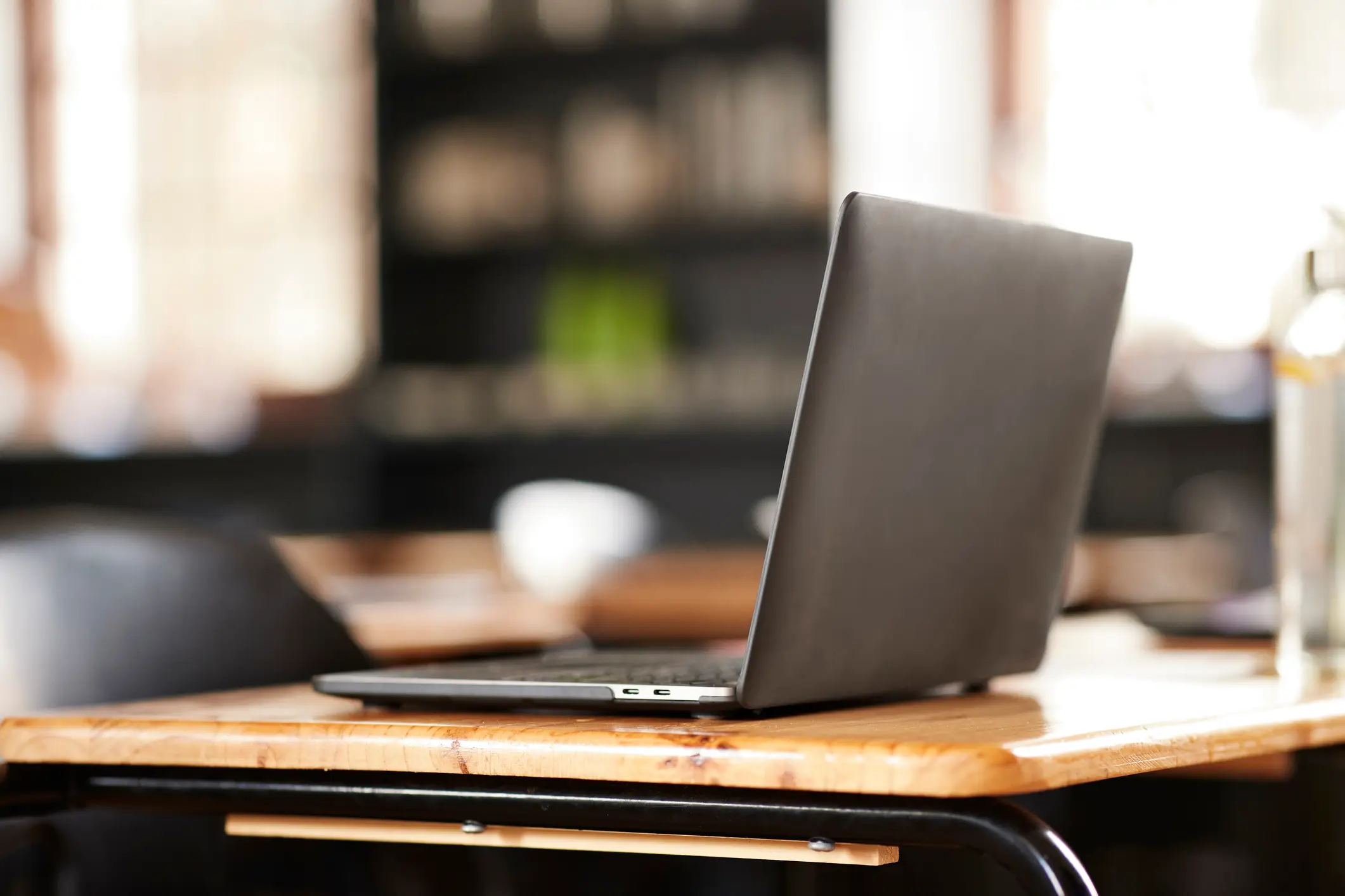 A new TikTok trend is encouraging children to insert objects into laptops. (Klaus Vedfelt/Getty)