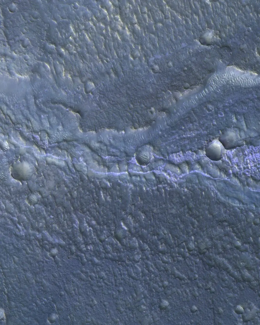 Salt deposits may contain indicators that life once existed on the Red Planet (Instagram/@europeanspaceagency)