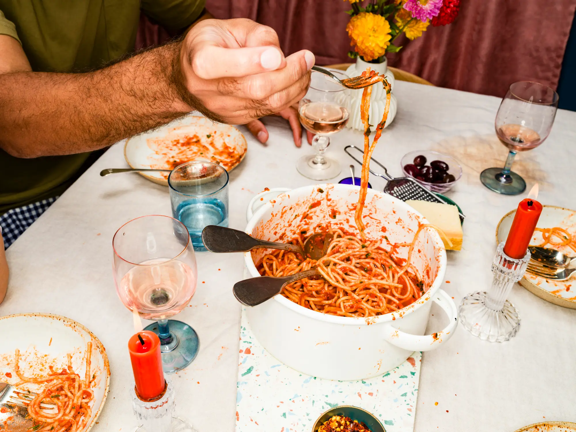 Dr Jones warns GLP-1 users to steer clear of late-night pasta binges (Jonathan Knowles / Getty)