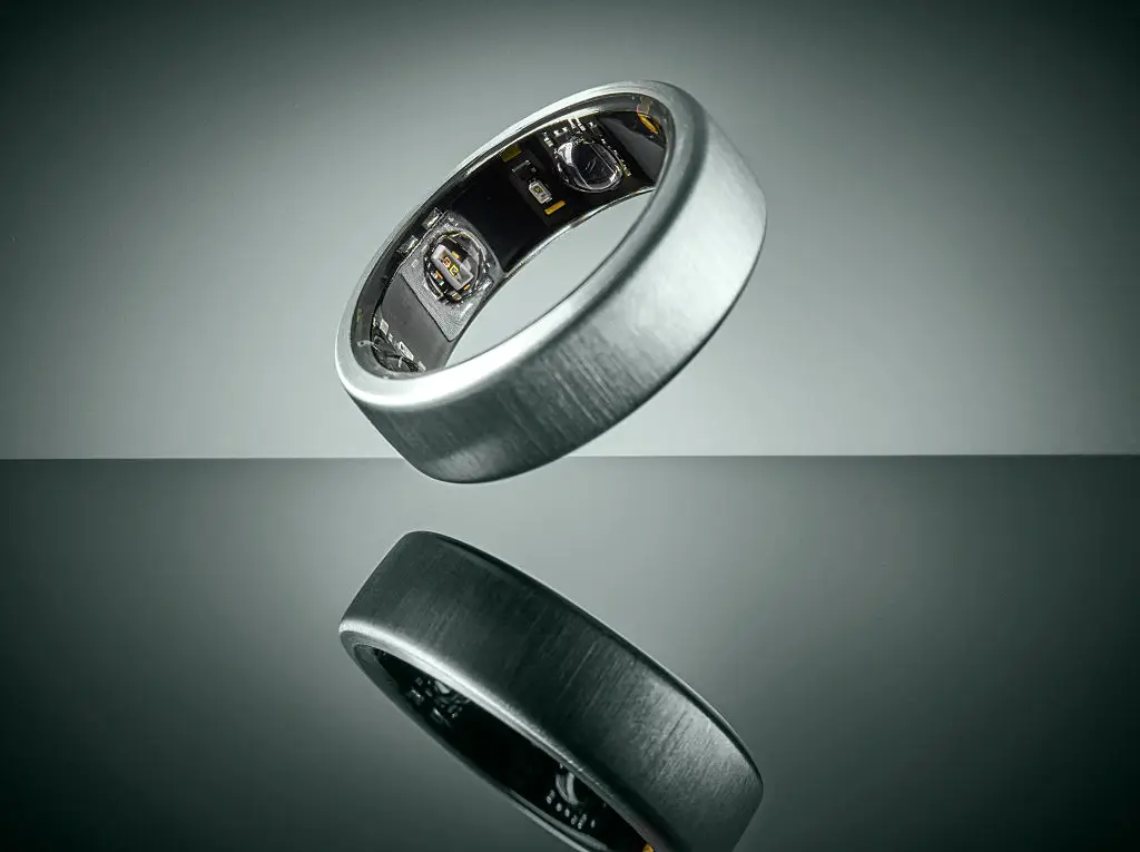 The Oura Ring is a wearable smart ring that is able to track over 50 health metrics (Future Publishing via Getty Images)