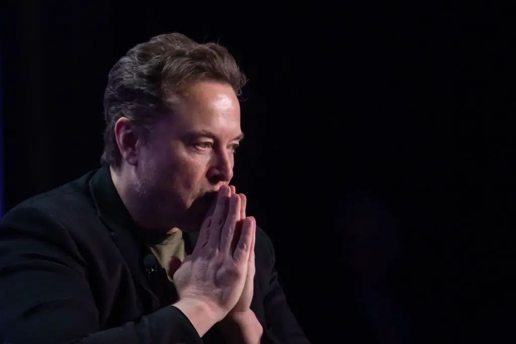 Elon Musk admitted that even if he wanted to stop the expansion of AI, he ‘couldn’t’ (Apu Gomes/Getty Images)