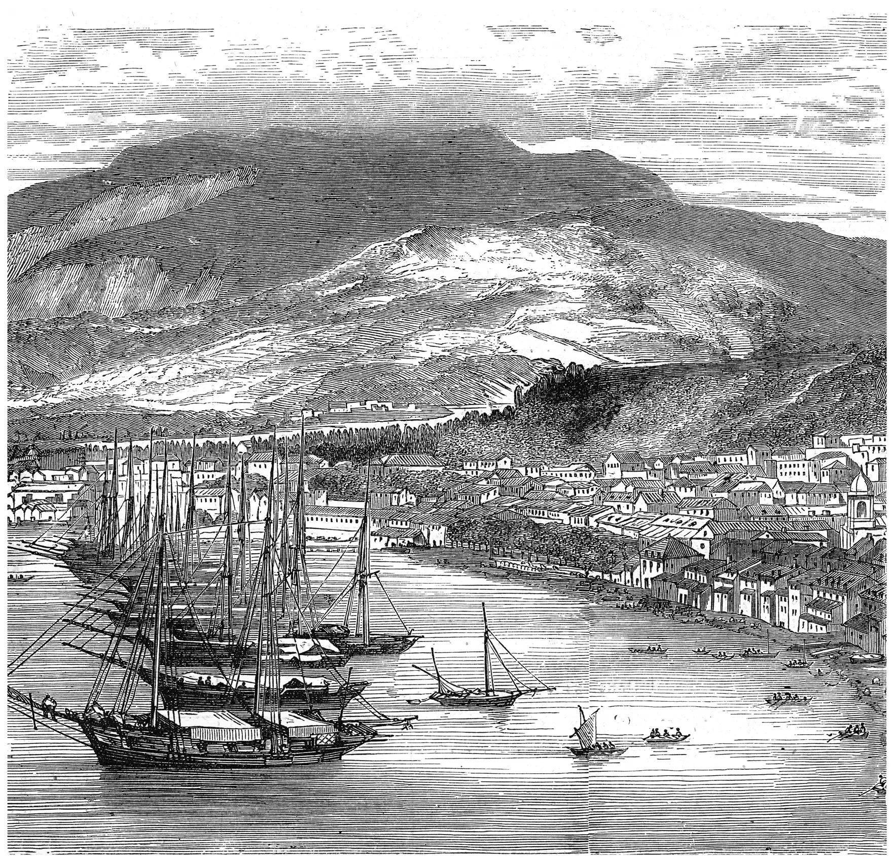 The town of Saint-Pierre was completely wiped out in 1902 (mikroman6 / Getty)