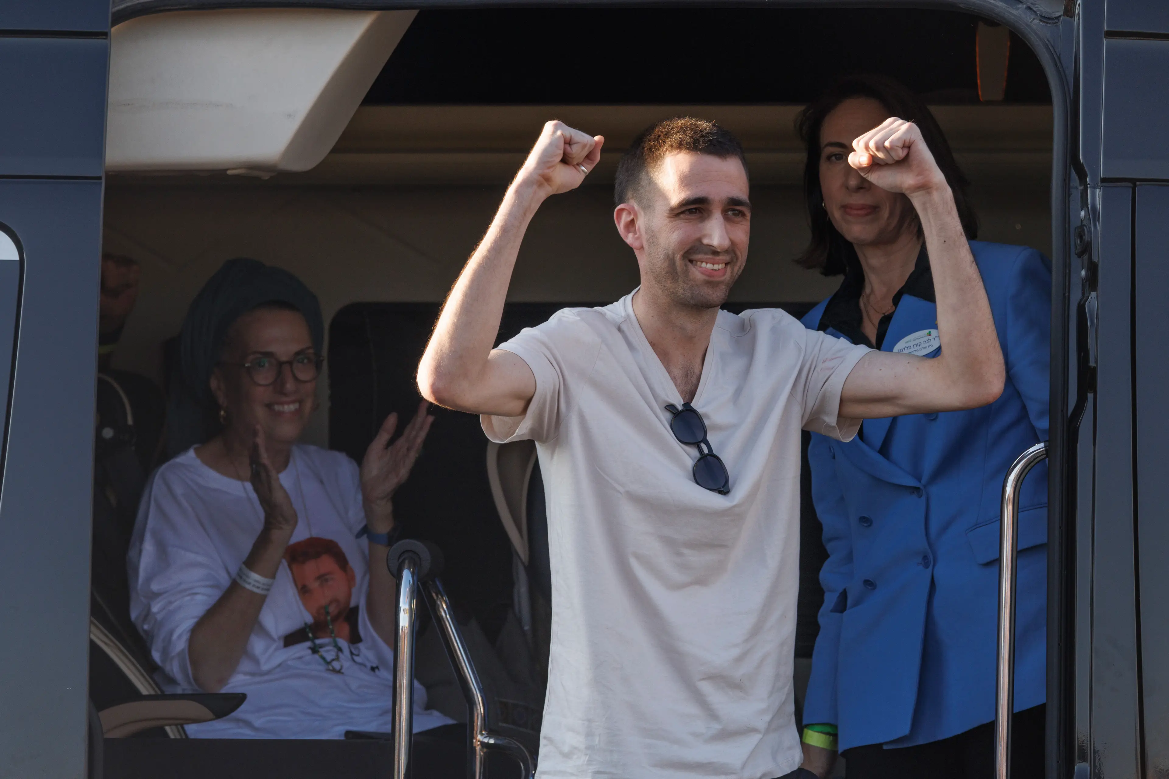 Avinatan Or was held as a hostage for over two years (Kobi Wolf / Bloomberg via Getty Images)