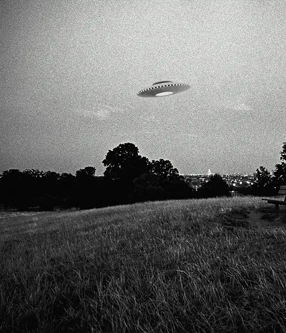 Lincoln County, Nevada claimed the top spot for the most UFO sightings /Ray Massey/Getty