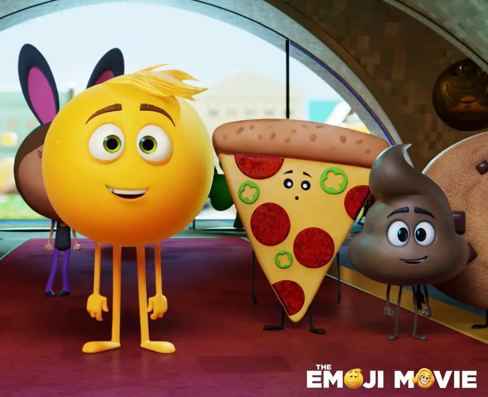 The Emoji Movie was released in 2017 to scathing reviews (@EmojiMovie/X)