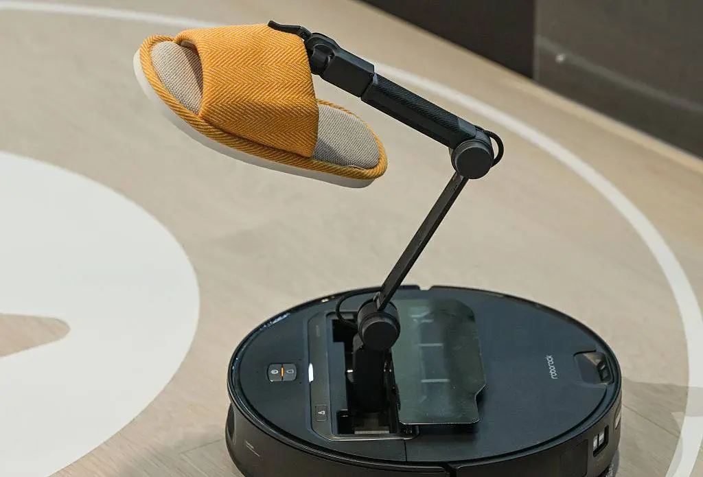 Roomba-style vacuums have been branded a 'national security risk' (NurPhoto / Contributor / Getty)