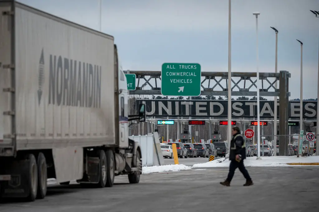 Prices for Canadian electronics imports are guaranteed to increase following the implementation of new tariffs from Trump (Andrej Ivanov/AFP via Getty Images)