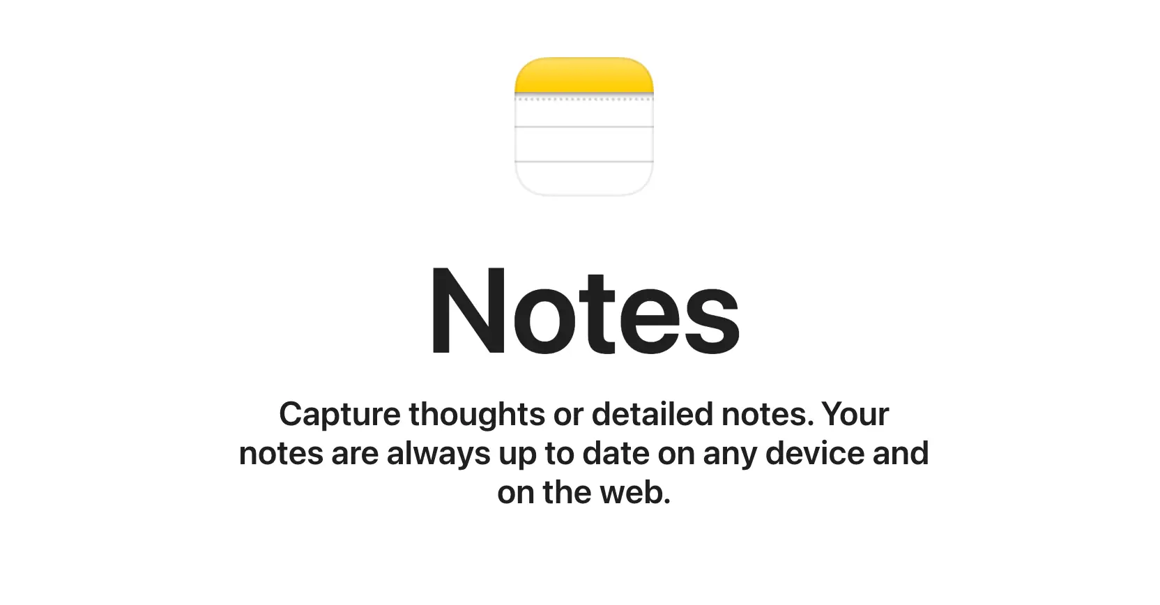 Apple's operating system upgrade brings new features to the Notes app (Apple)