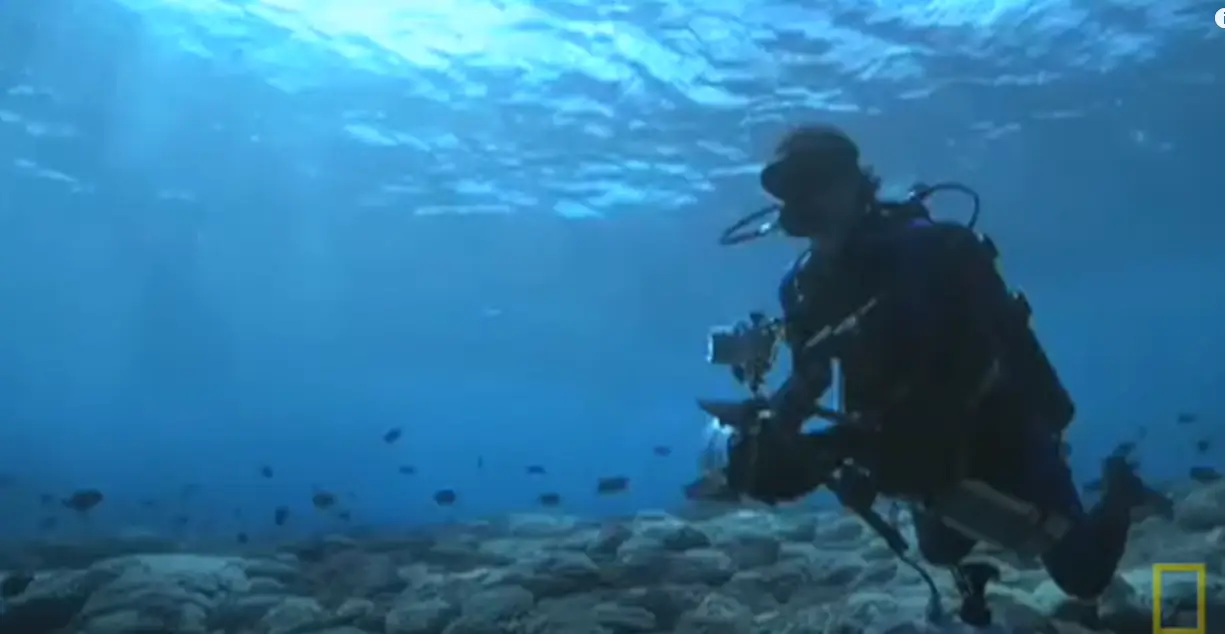 A National Geographic video shows the beautiful reefs at Vostok Island from 2009.