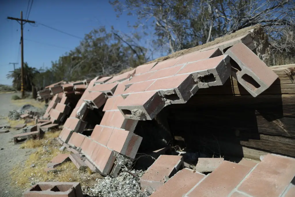 Nearly half of the United States population is within a risk zone of an extreme earthquake (Mario Tama/Getty Images)