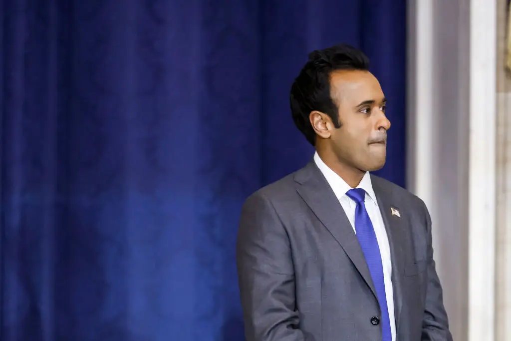 Ramaswamy is co-head of DOGE alongside Musk, but rumors have him set to abandon the post (Shawn Thew-Pool/Getty Images)