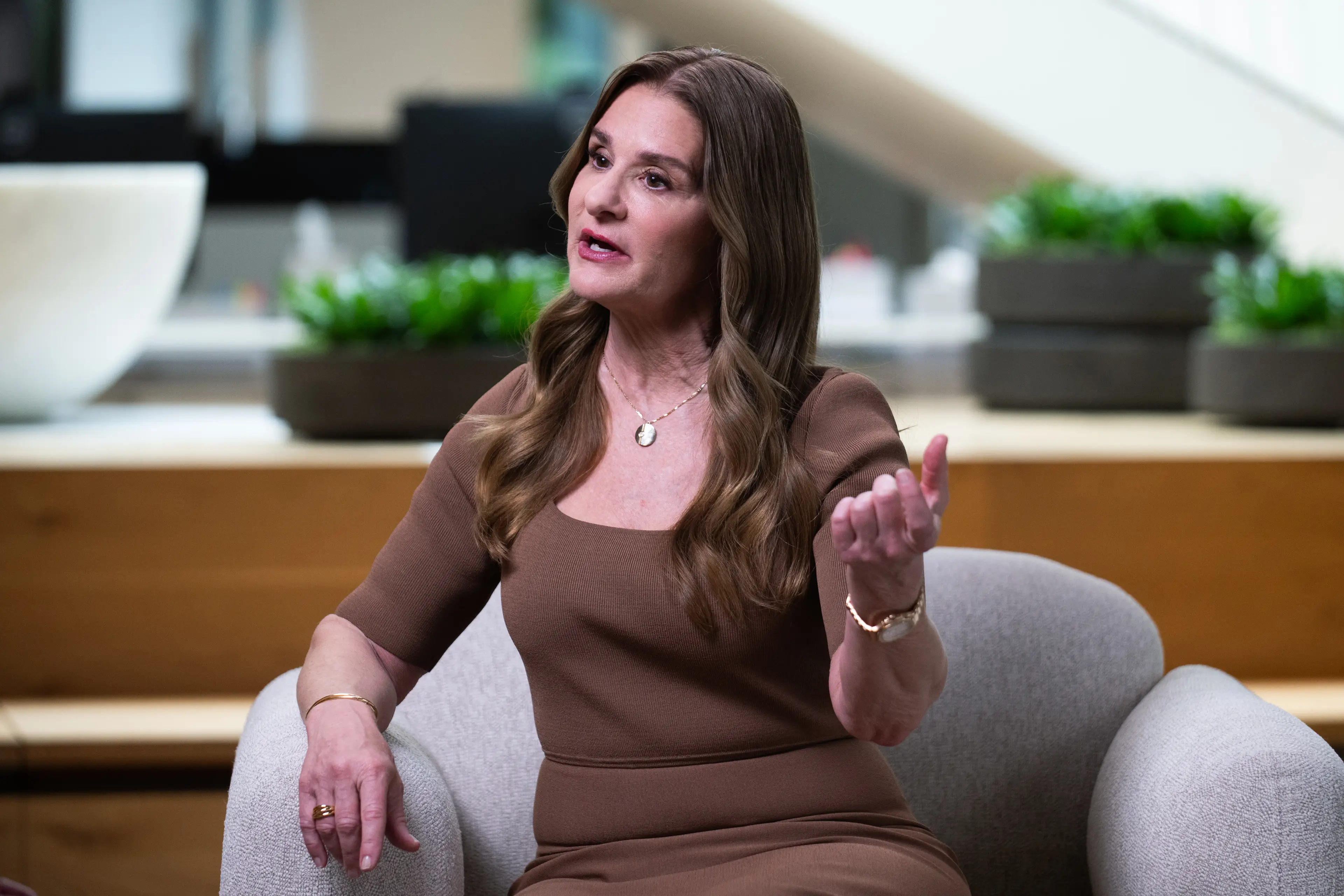 Melinda Gates has spoken out about the recent killings by ICE (Chona Kasinger/Bloomberg via Getty Images)