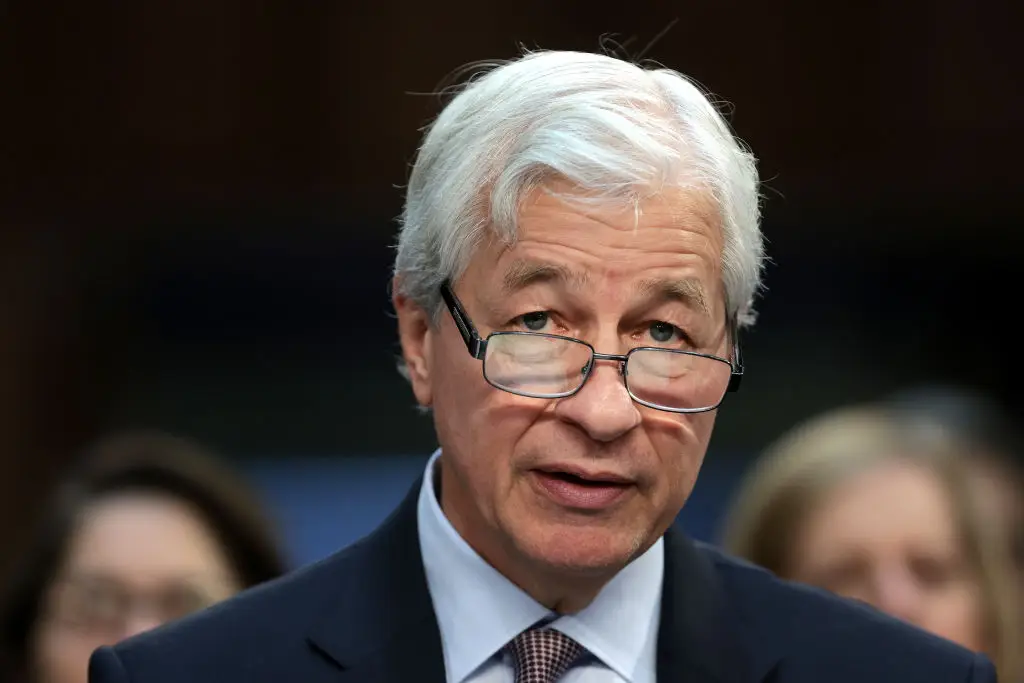 JP Morgan CEO Jamie Dimon has expressed his doubts about the current state of economic growth (Win McNamee/Getty Images)