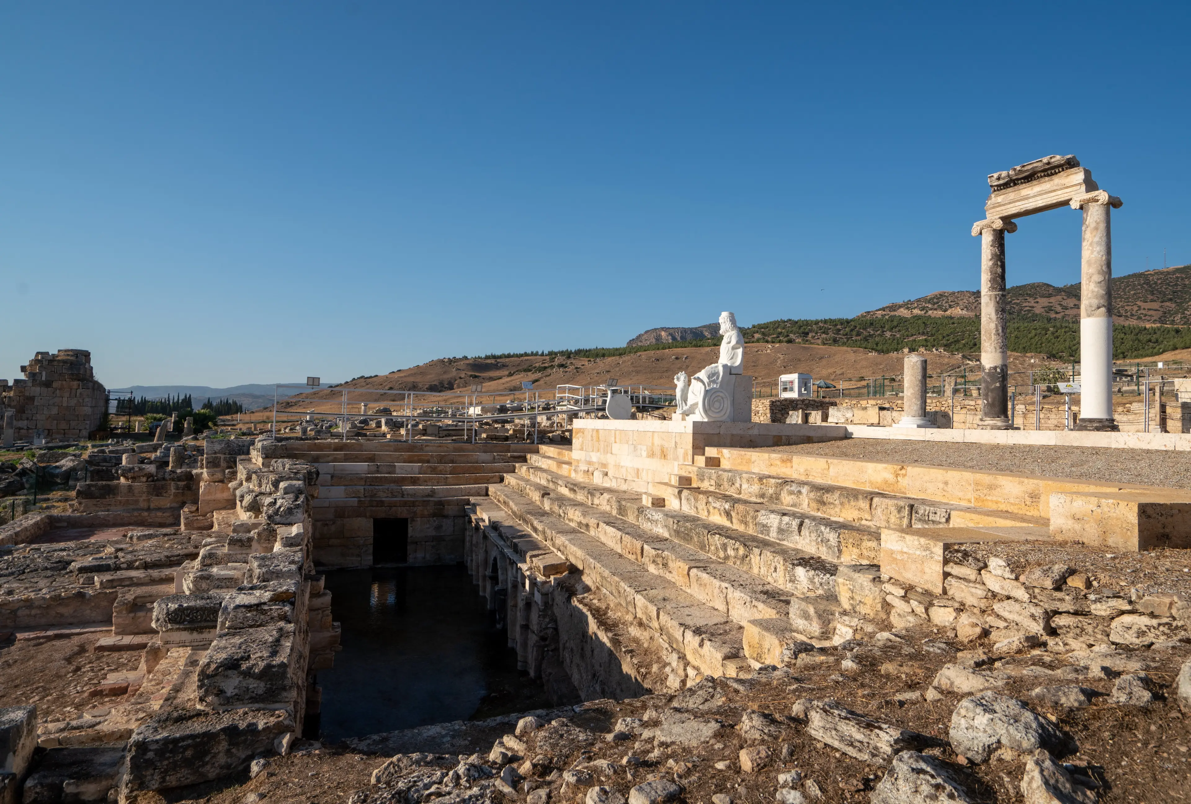 The Ploutonion Gate to Hell can be found in the Ancient Greek City of Hierapolis (wildart / Getty)