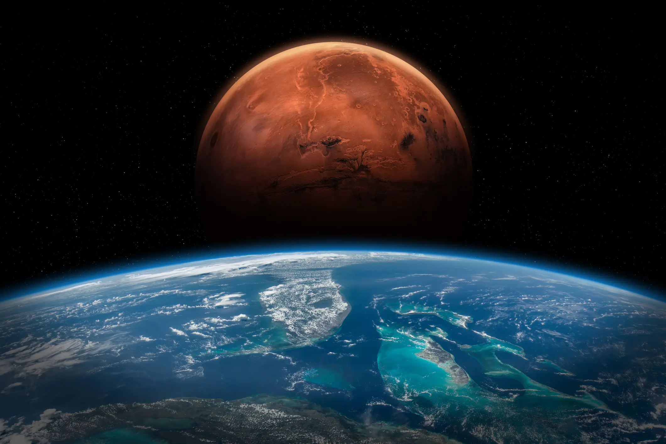 The plan is to build a 'self-sustaining civilisation' on Mars in case Earth’s civilisation collapses. (buradaki/Getty)