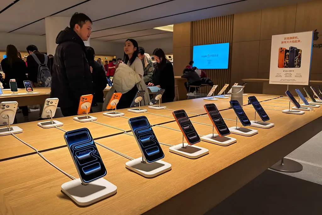 The latest iPhone model could be announced in September (Cheng Xin/Getty Images)