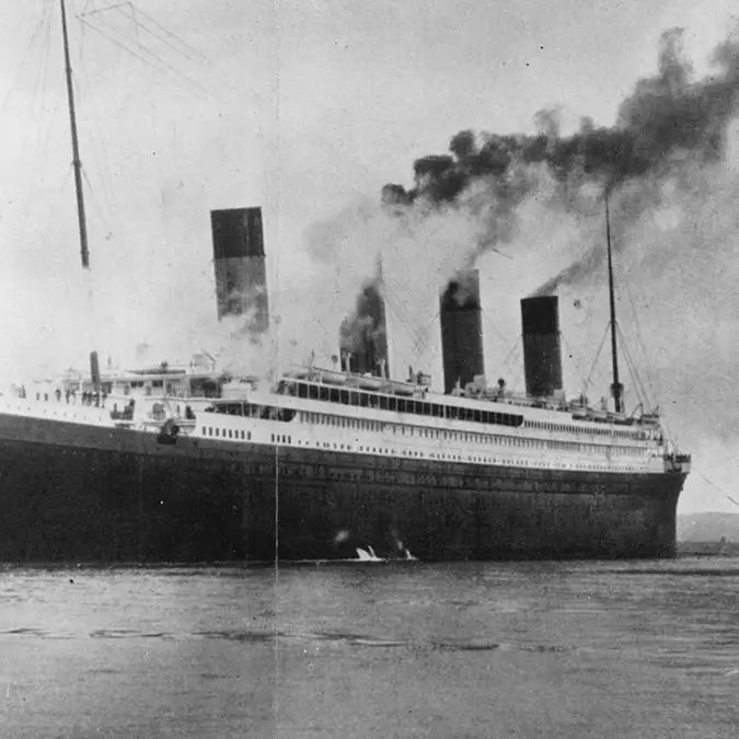 Man on board Titanic recounts harrowing moment he had to evacuate the ship