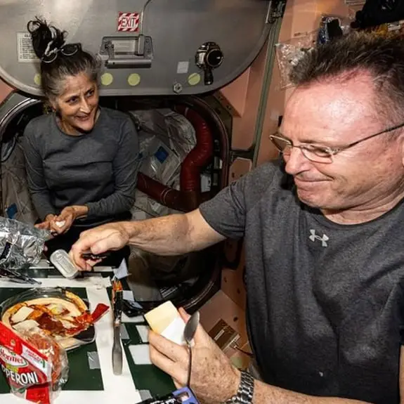 Joe Raedle/Getty Images/Instagram/@iss