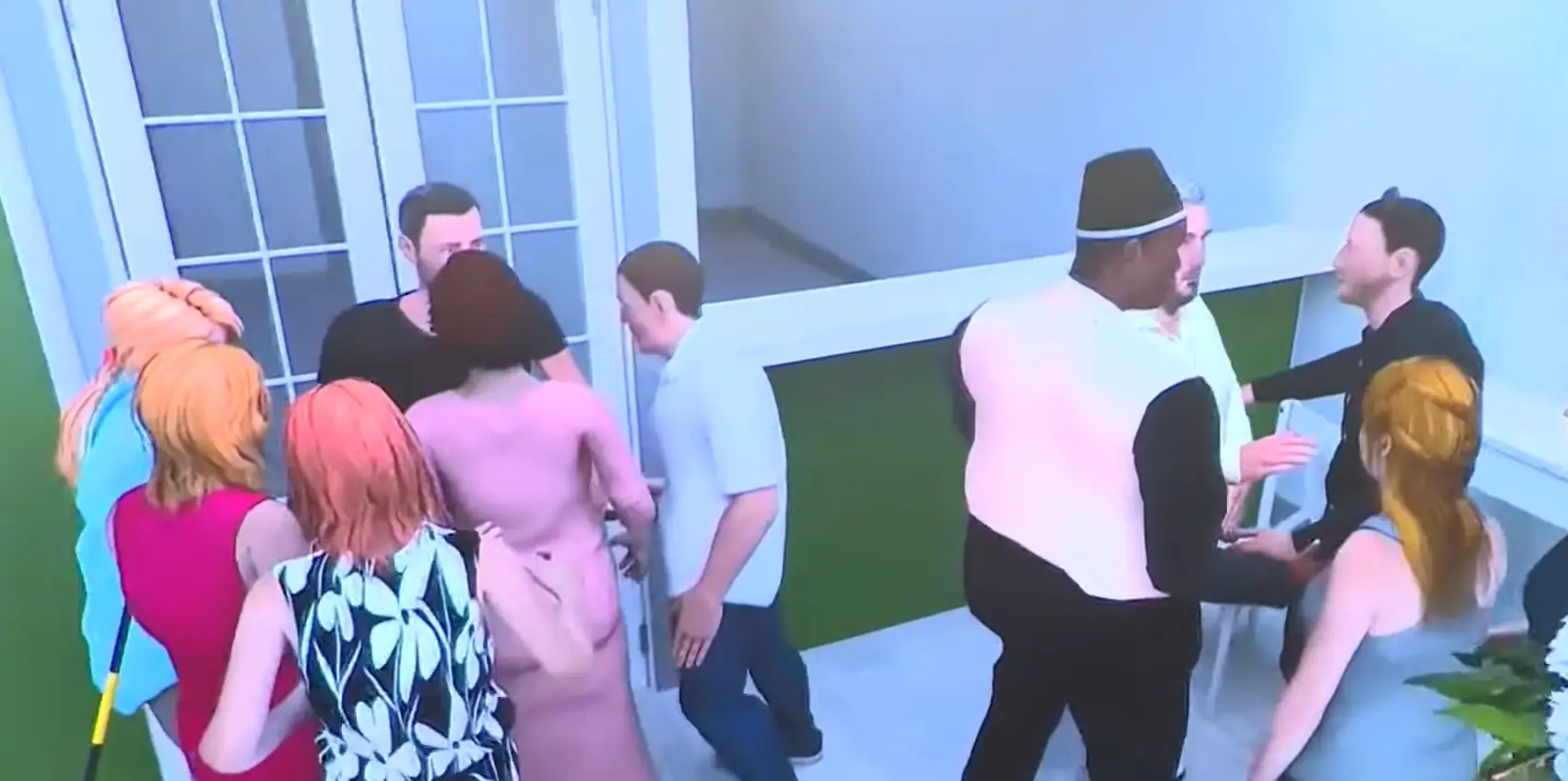 Recreations allow people to view the testimony from different angles and in 'real time' (WPLG Local 10)