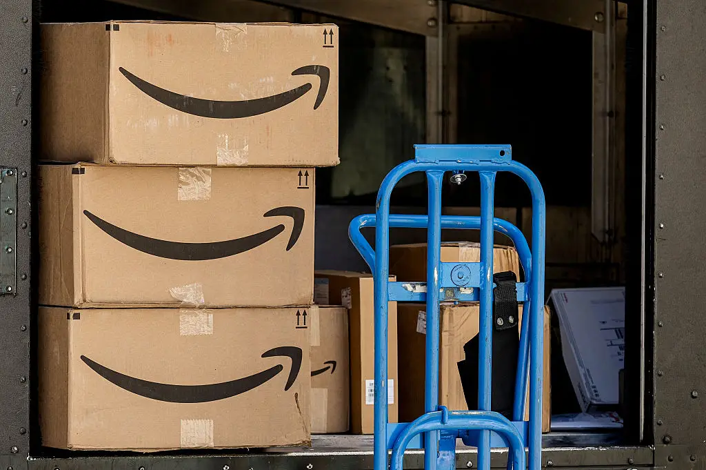 Amazon maintains that the courier wasn't directly employed by the company (Bloomberg / Contributor / Getty)