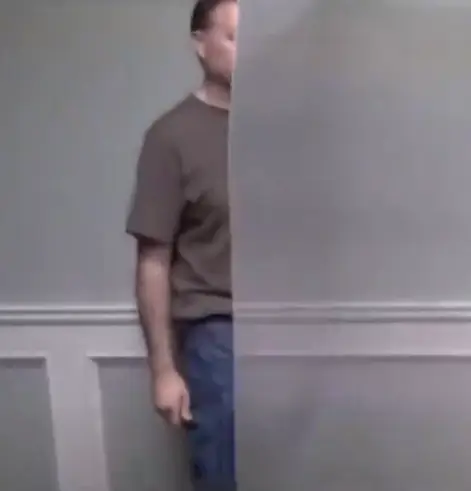 The cloak reportedly manipulates light to obscure what's behind it.