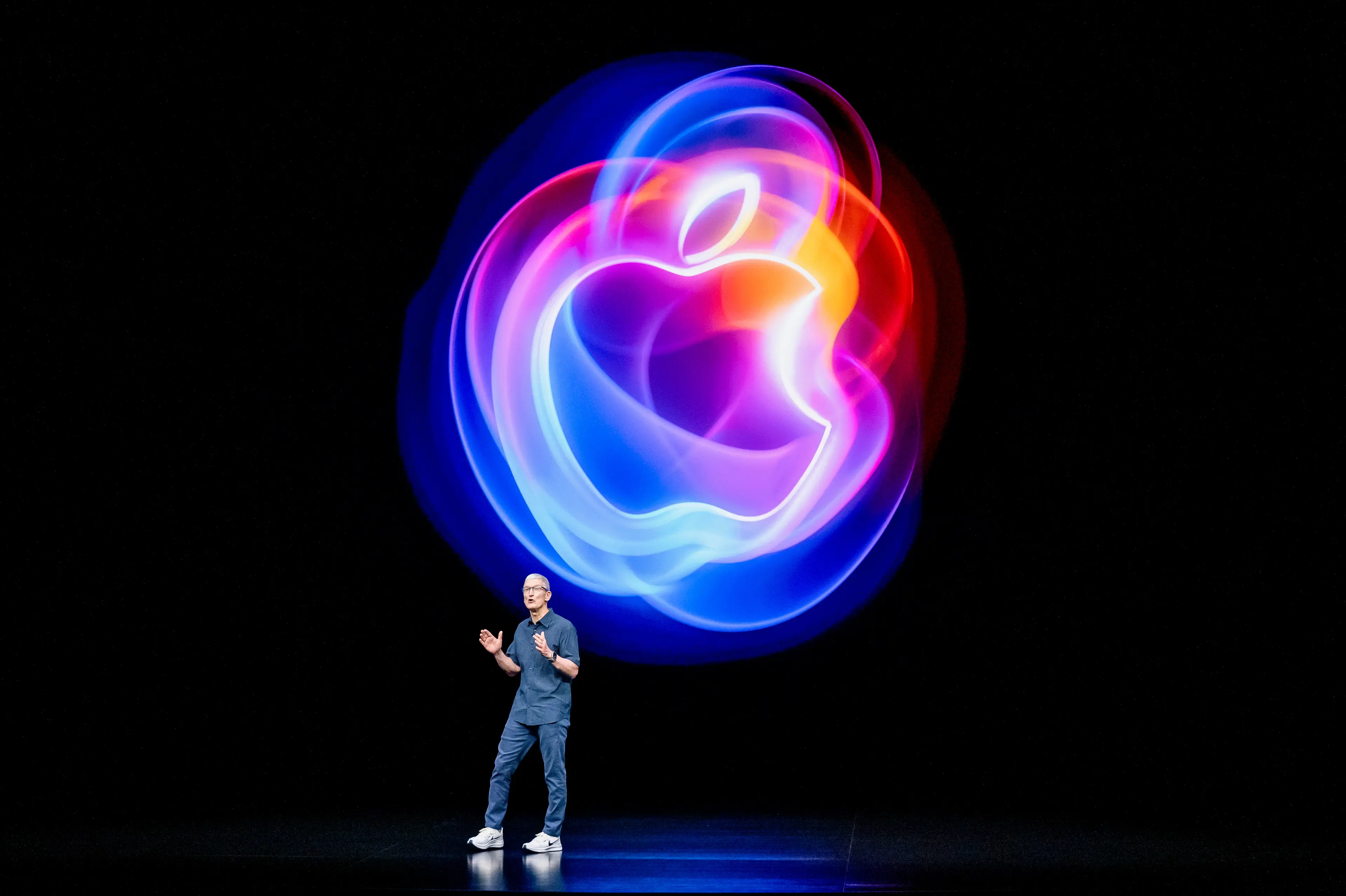 Fans are also hoping to get a glimpse of the new ultra thin iPhone Air (David Paul Morris/Bloomberg via Getty Images)